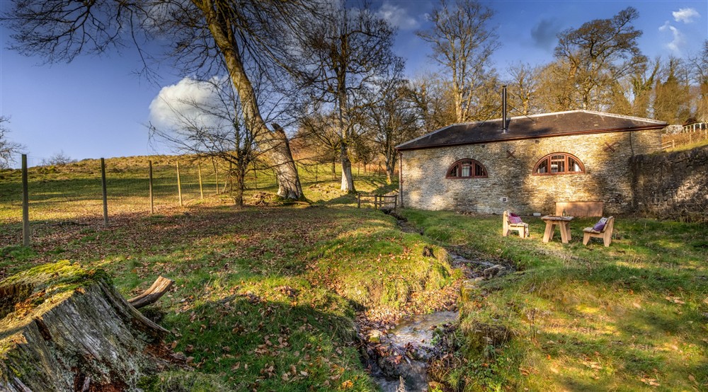 The garden at Dinefwr Home Farm in Llandeilo, Carmarthenshire