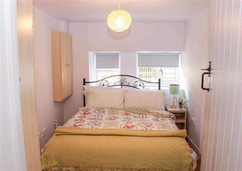 One of the 5 bedrooms at Dingle Cottage, Stiperstones