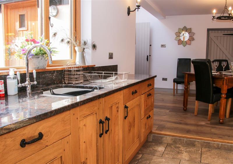 The kitchen at Dingle Cottage, Stiperstones