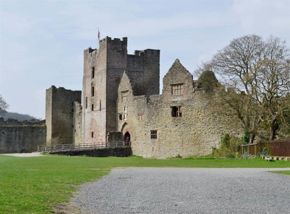 Ludlow Castle at Dinham House in Ludlow, Shropshire