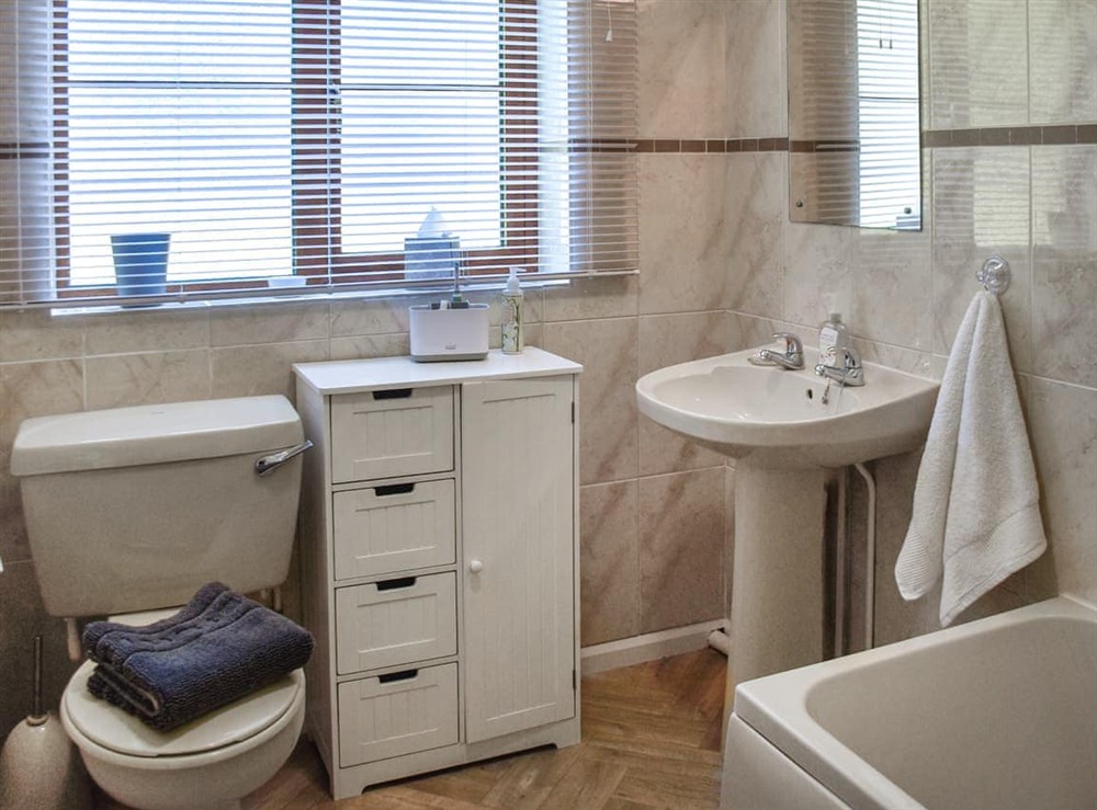 Bathroom at Dippers in Smallburgh, Norfolk