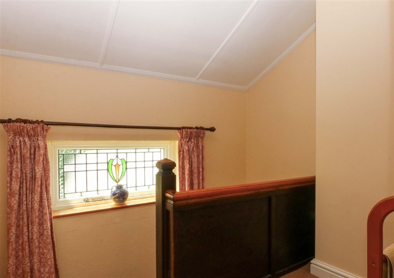 One of the 2 bedrooms at Disgwylfa, Sarn Meyllteyrn