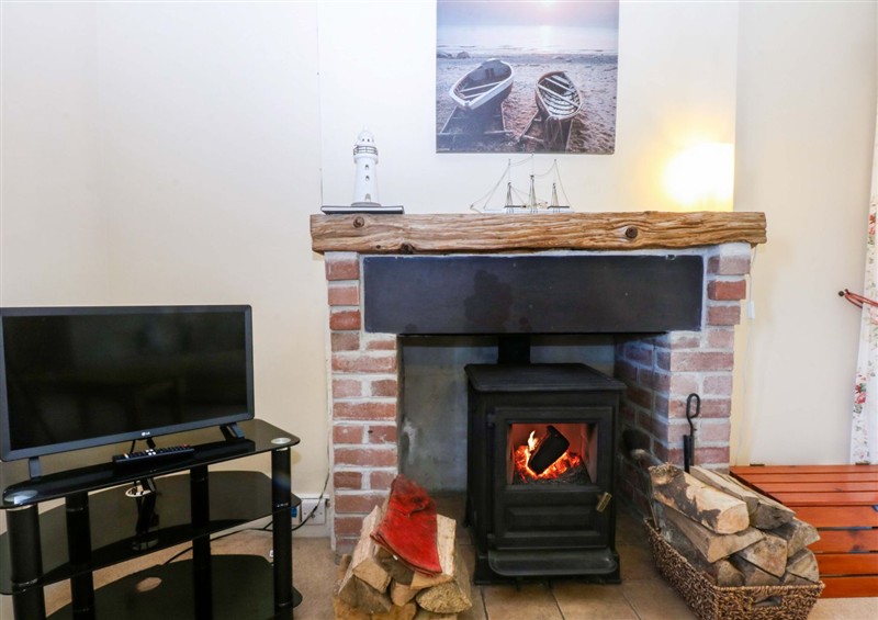 The living room at Disgwylfa, Sarn Meyllteyrn