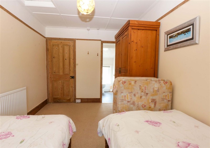 This is a bedroom at Disgwylfa, Sarn Meyllteyrn