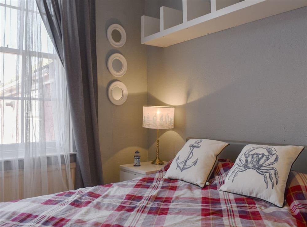 Comfy double bedroom at Divers Cottage in Herne Bay, near Whitstable, Kent
