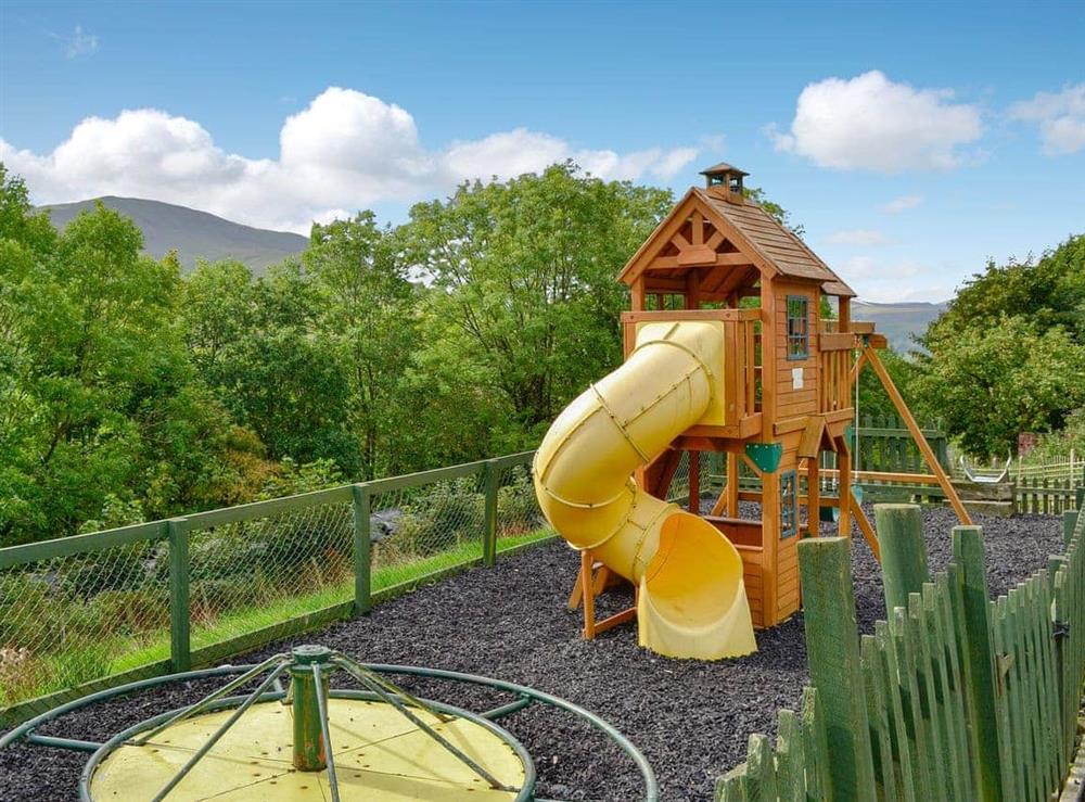 Children’s play area at Grajo Cottage, 