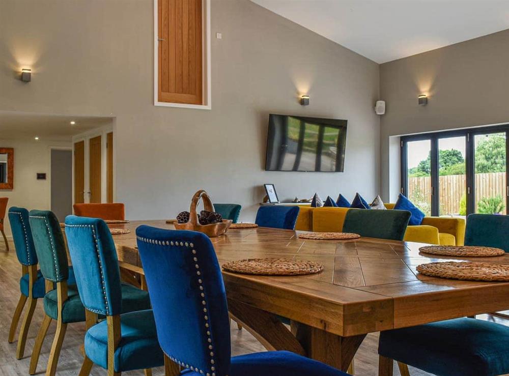Dining Area at Dodds Barn in Diss, South Norfolk, England
