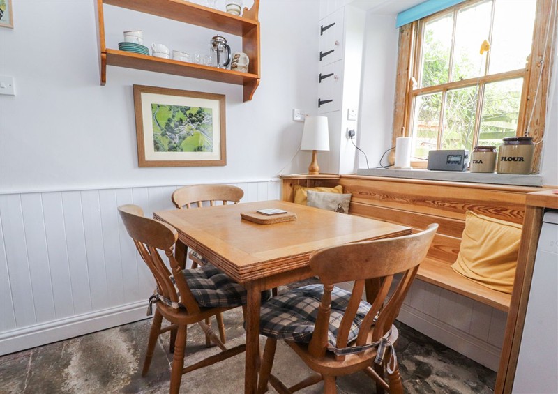 The dining room at Doffers Cottage, Airton