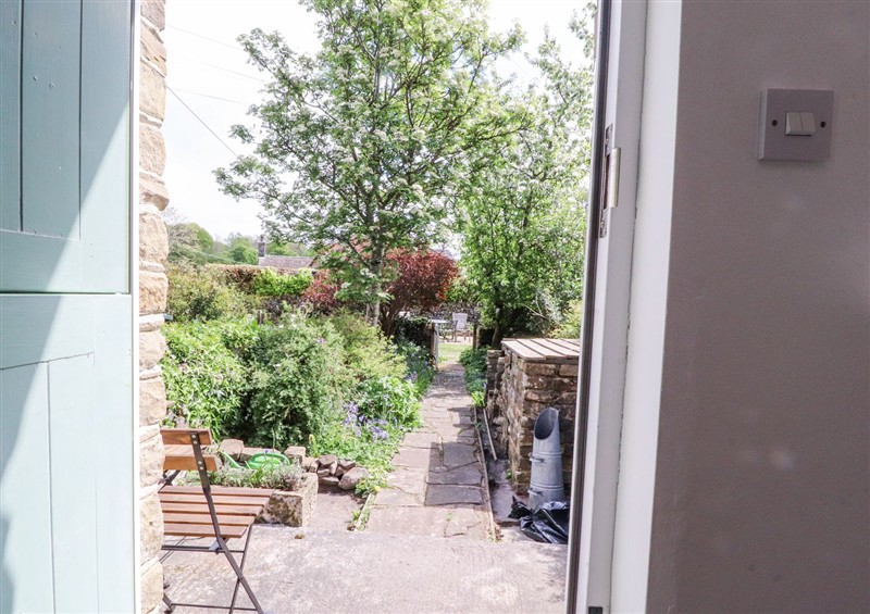 The garden at Doffers Cottage, Airton