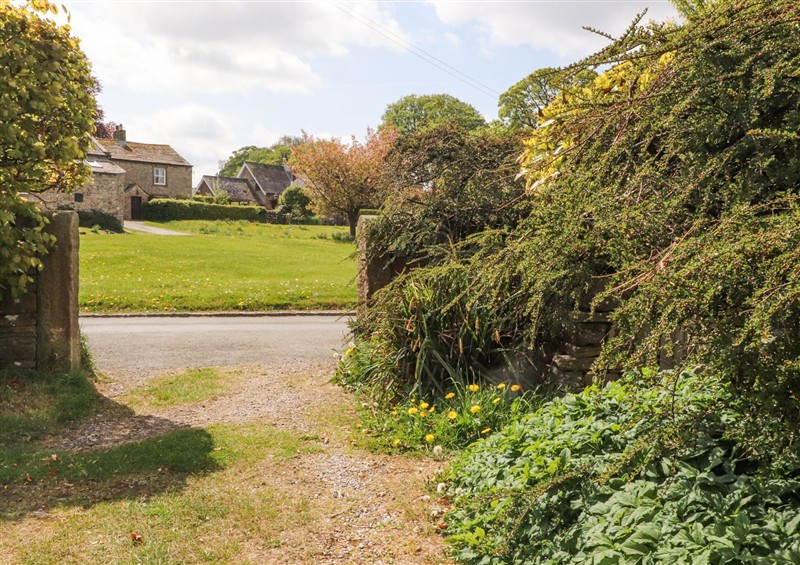 This is the garden at Doffers Cottage, Airton