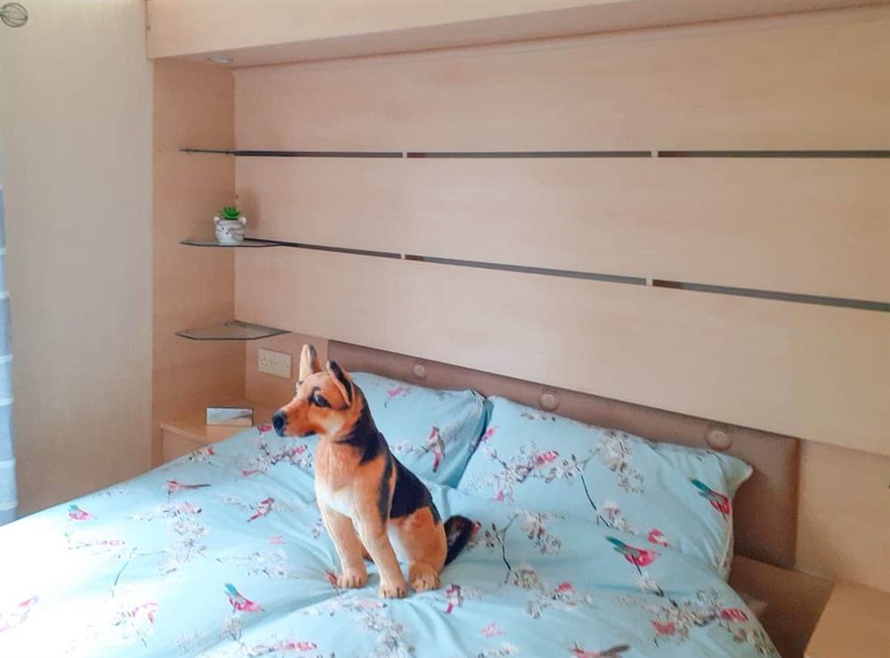 Double bedroom at Doggy Dell in Stour Row, Dorset