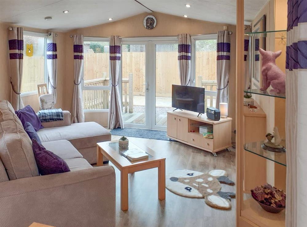 Living area at Doggy Dell in Stour Row, Dorset