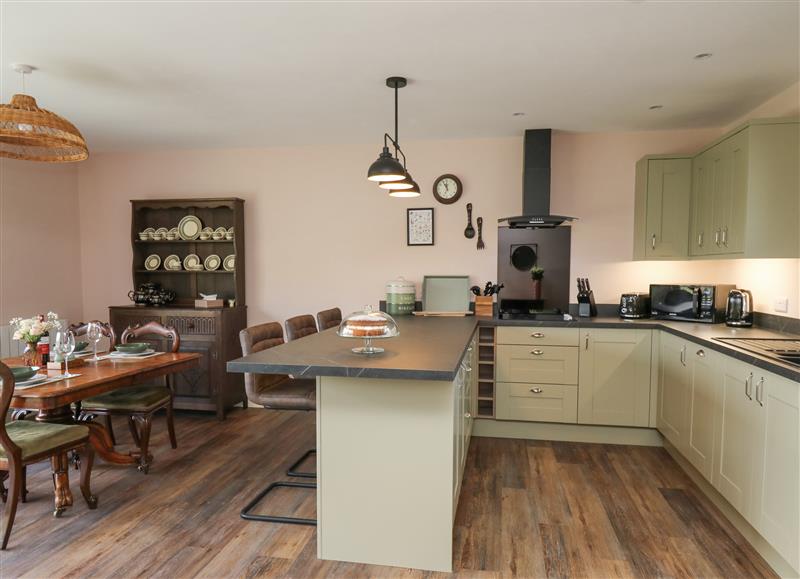 This is the kitchen at Dol Blodau, Newbridge-On-Wye