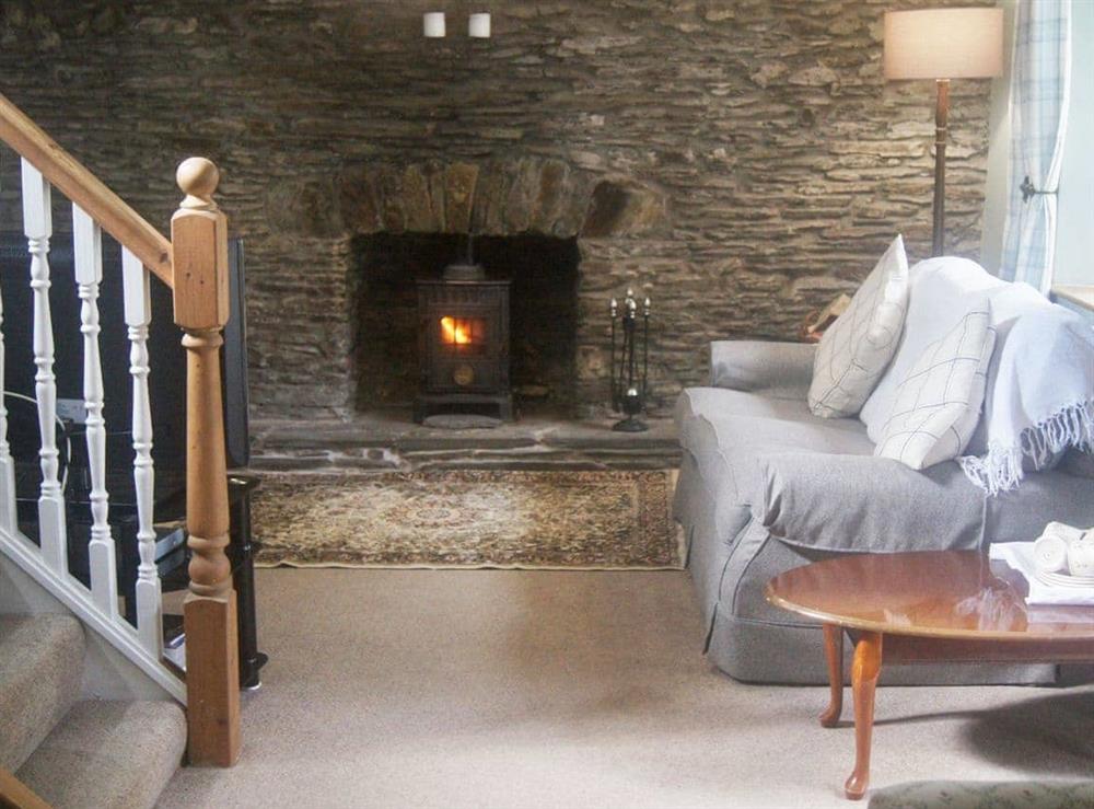 Living room at Dol Llan in Llandysul, Dyfed