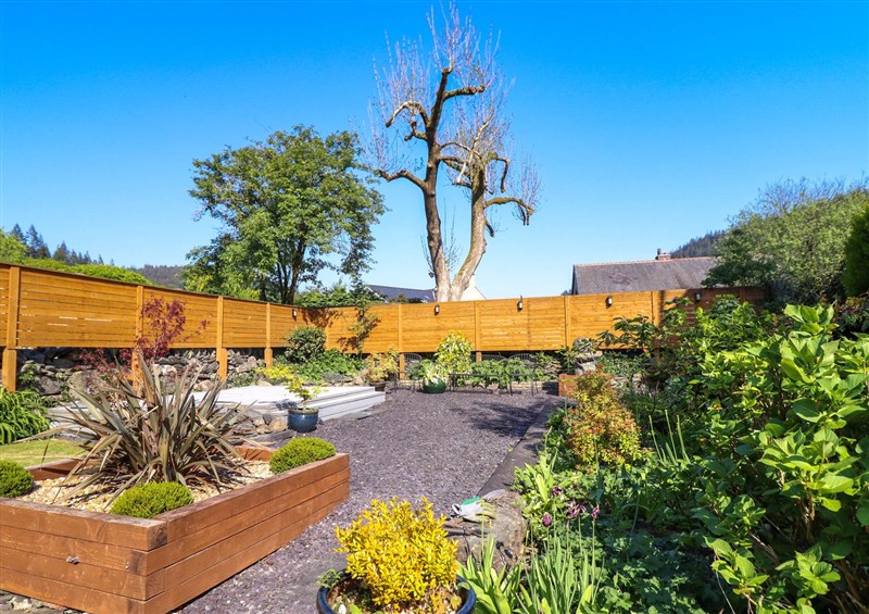 Enjoy the garden at Dola, Pentre Du near Betws-Y-Coed