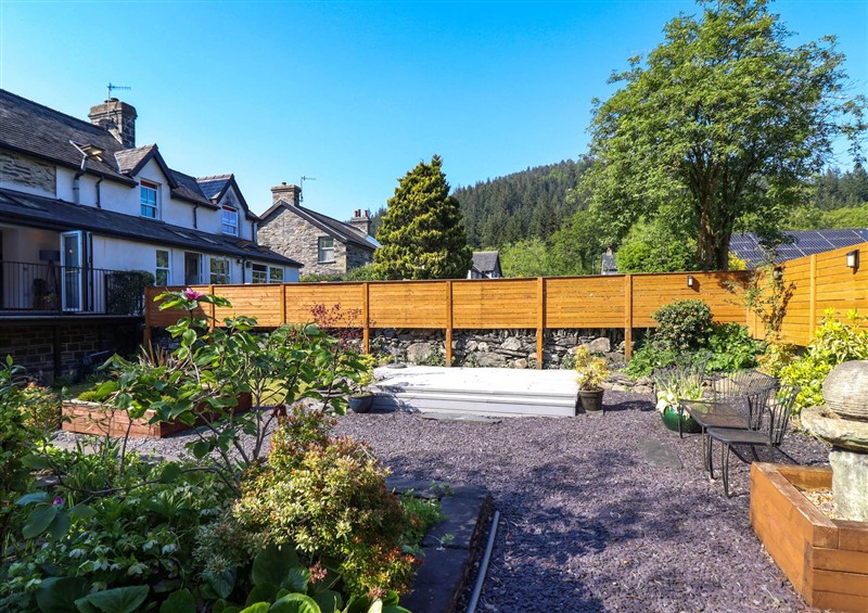 The garden at Dola, Pentre Du near Betws-Y-Coed
