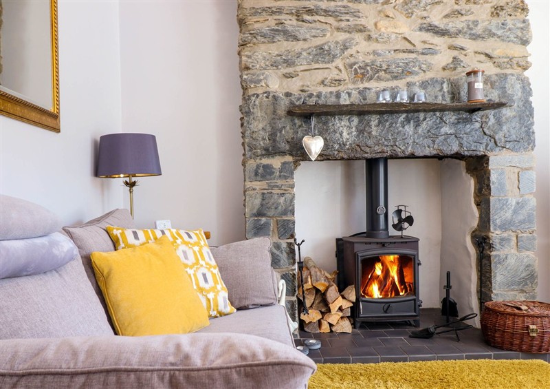 This is the living room at Dola, Pentre Du near Betws-Y-Coed