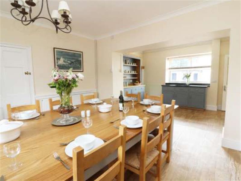 Dining room at Dolau Farmhouse, Lampeter, Dyfed