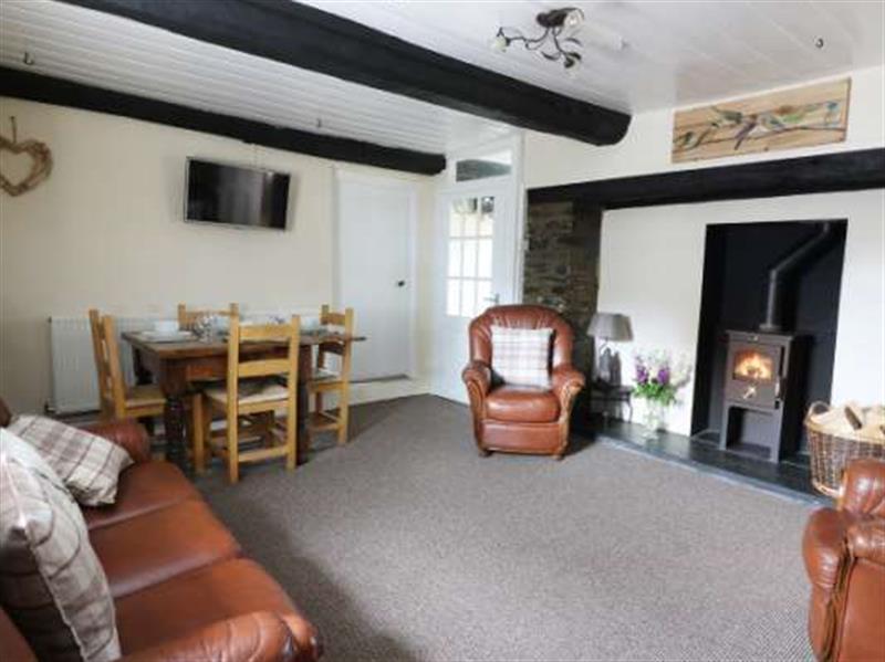 Living room (photo 2) at Dolau Farmhouse, Lampeter, Dyfed