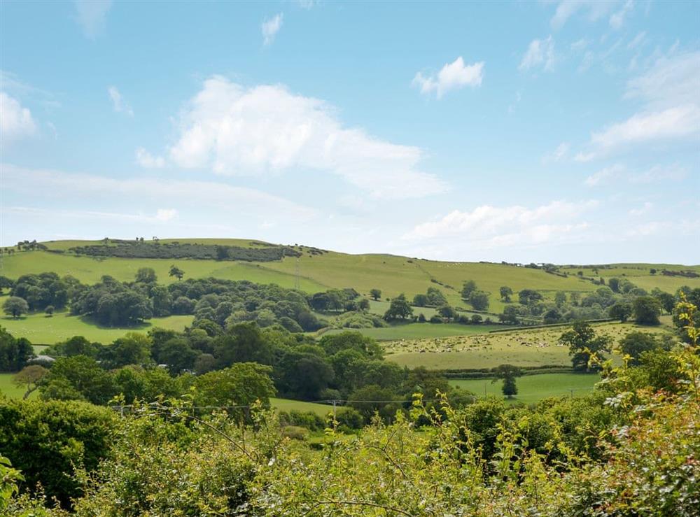 Views of the rural surroundings at Dolfran Bach in Dolwen, near Betws-yn-Rhos, Abergele, Clwyd