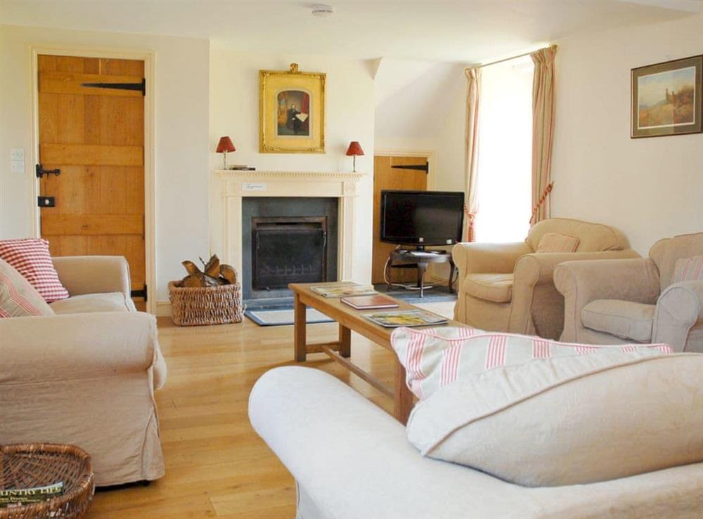 Living room at Dolgadfa in Llandderfel, near Bala, Gwynedd., Great Britain
