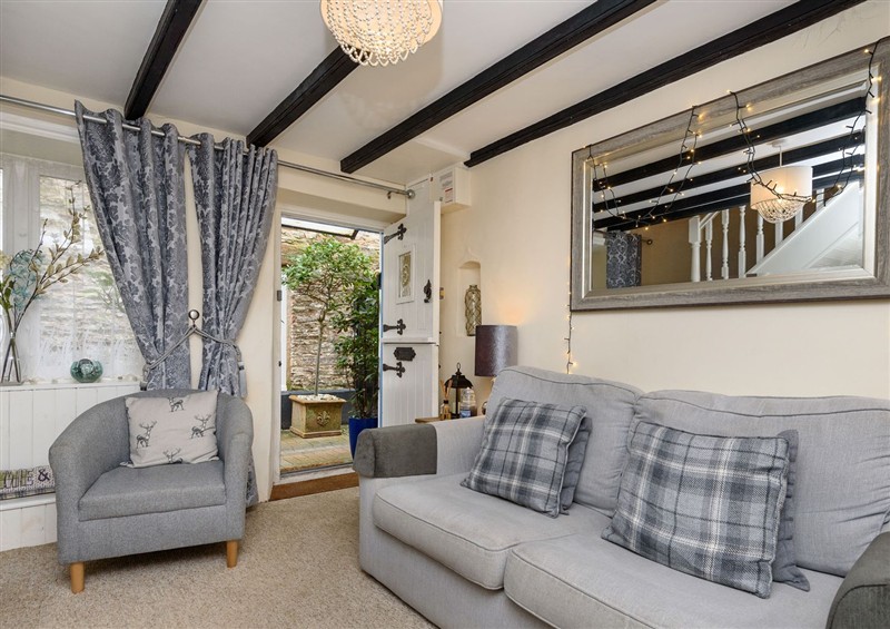 Inside Dolls Cottage at Dolls Cottage, Looe