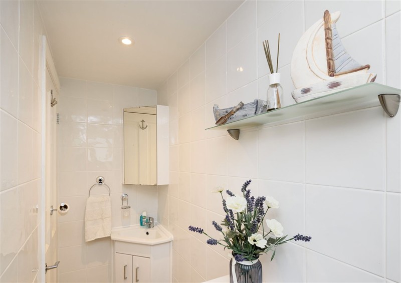 This is the bathroom at Dolls Cottage, Looe