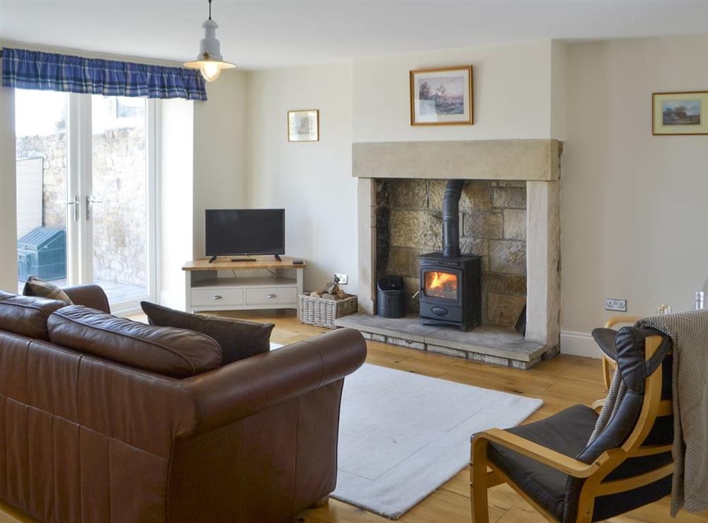 Living room at Dollys Cottage in Ovington, Northumberland