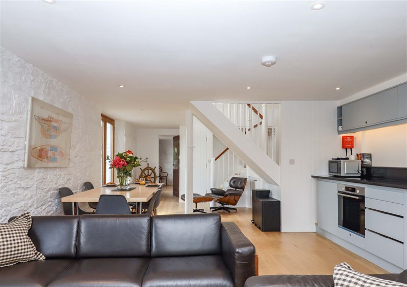 Enjoy the living room at Dolphin Cottage, Galmpton