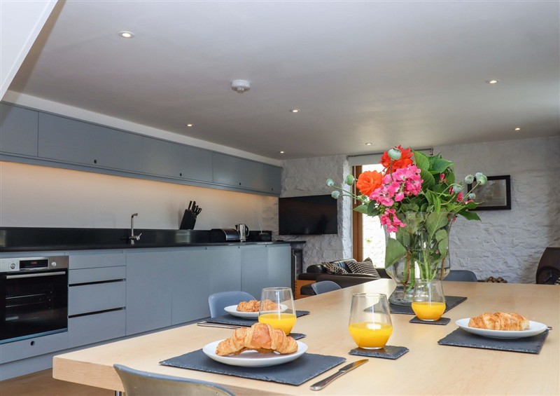 Kitchen at Dolphin Cottage, Galmpton