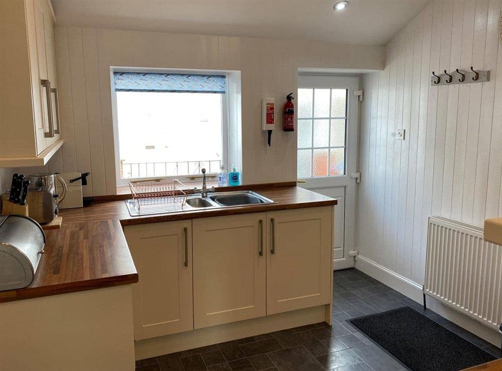 Kitchen at Dolphin Cottage in Nairn, Morayshire