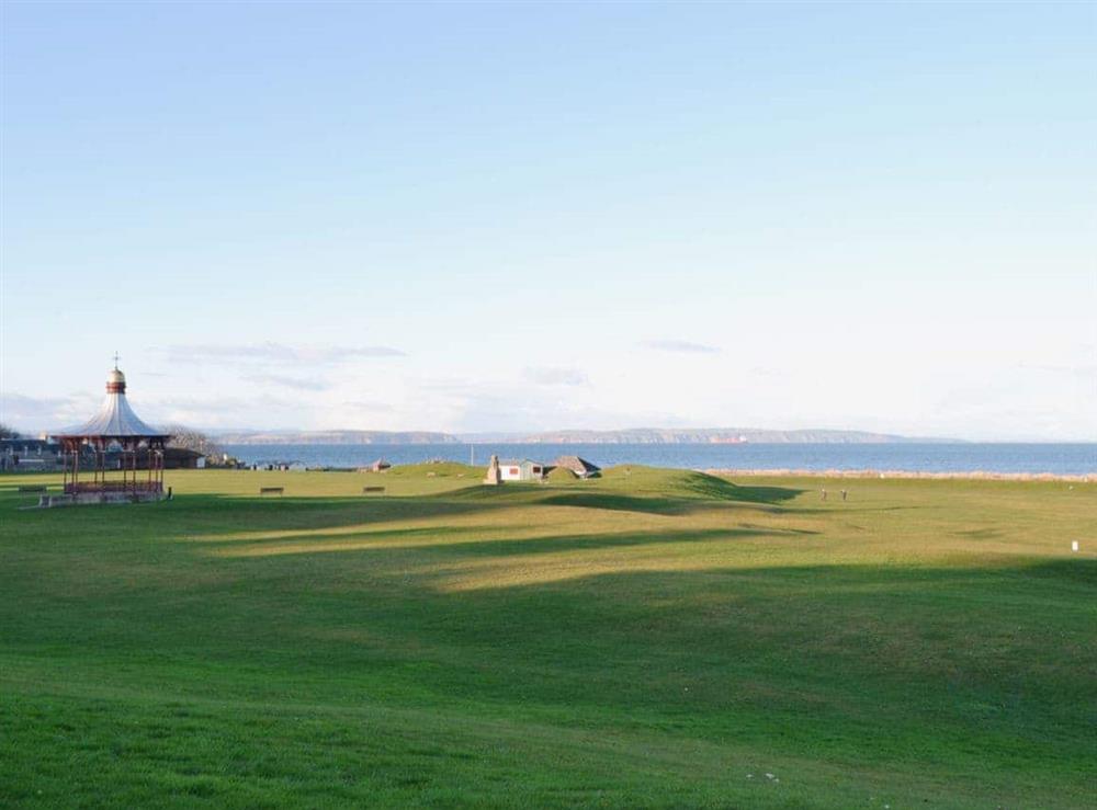 View from the cottage at Dolphin Cottage in Nairn, Morayshire