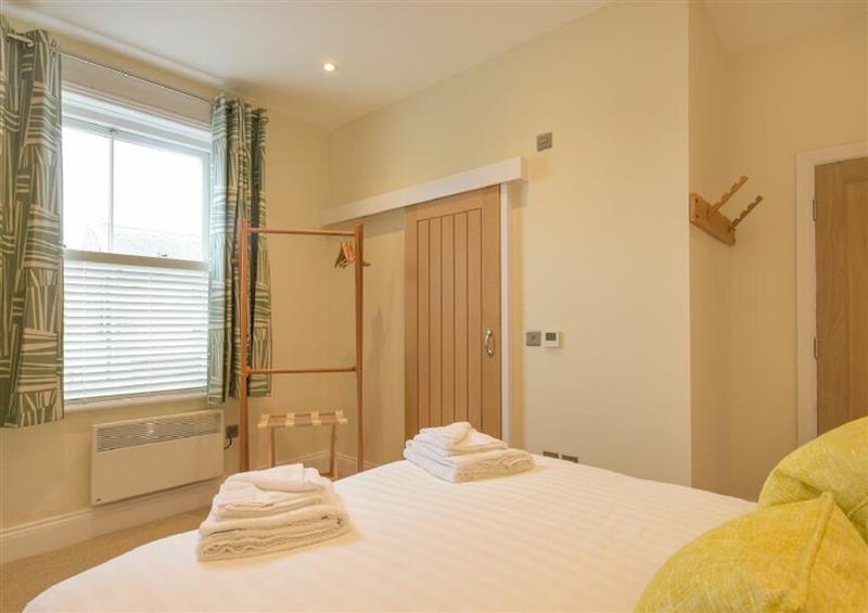 This is a bedroom at Dolphin Stone Lodge, Seahouses