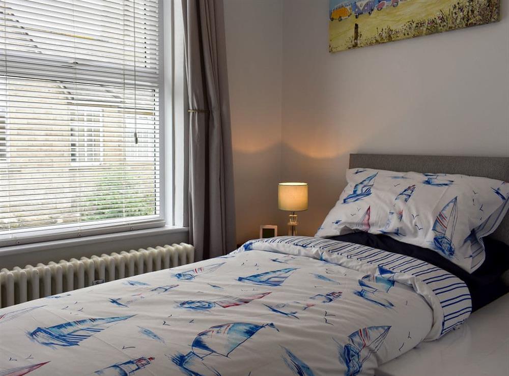 Single bedroom at Dolphin Watch in Newlyn, Cornwall