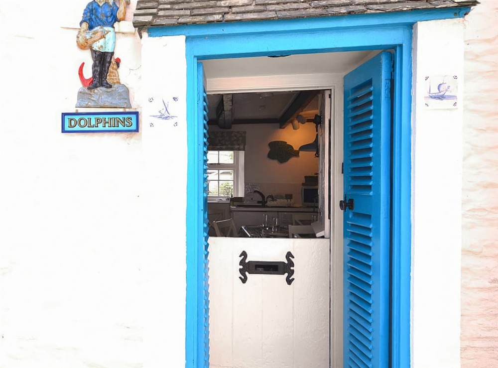 Interior at Dolphins in St Mawes, Cornwall