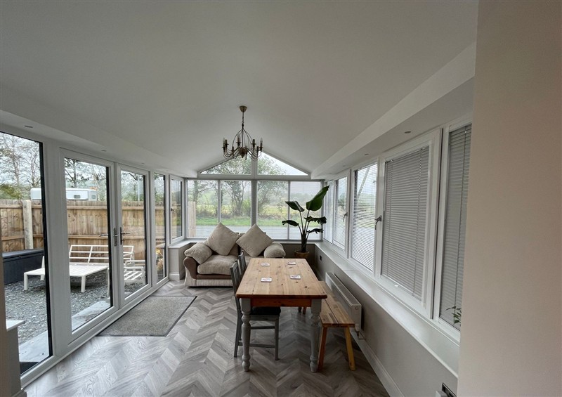 The living area at Dolwen, Cwm-Y-Glo