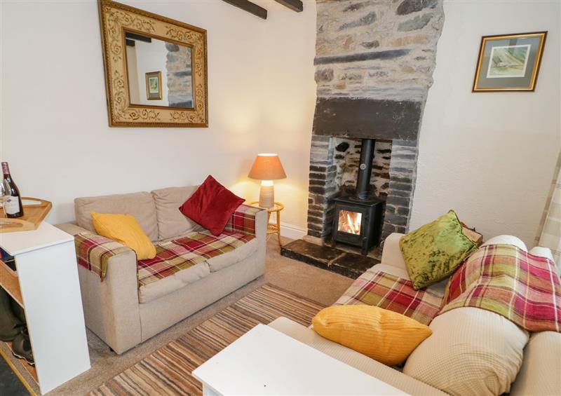 This is the living room at Dolwen, Penmachno