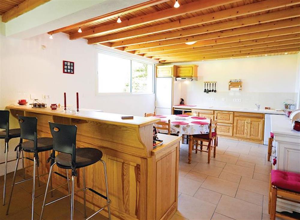 Kitchen at Domazan in , France