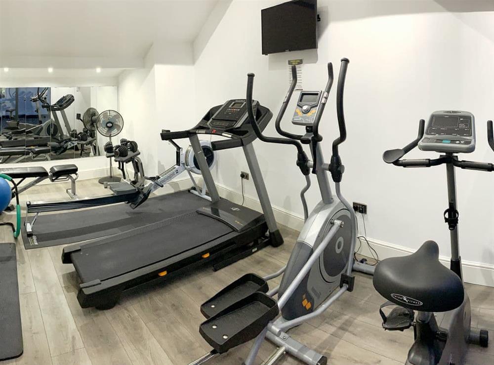 Gym at Donadea Cottage in Babell near Holywell, Clwyd