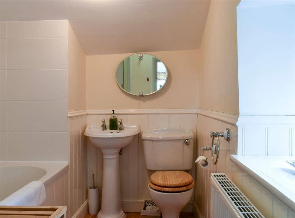 Bathroom at Dormouse Cottage in Brompton By Sawdon, near Scarborough, North Yorkshire
