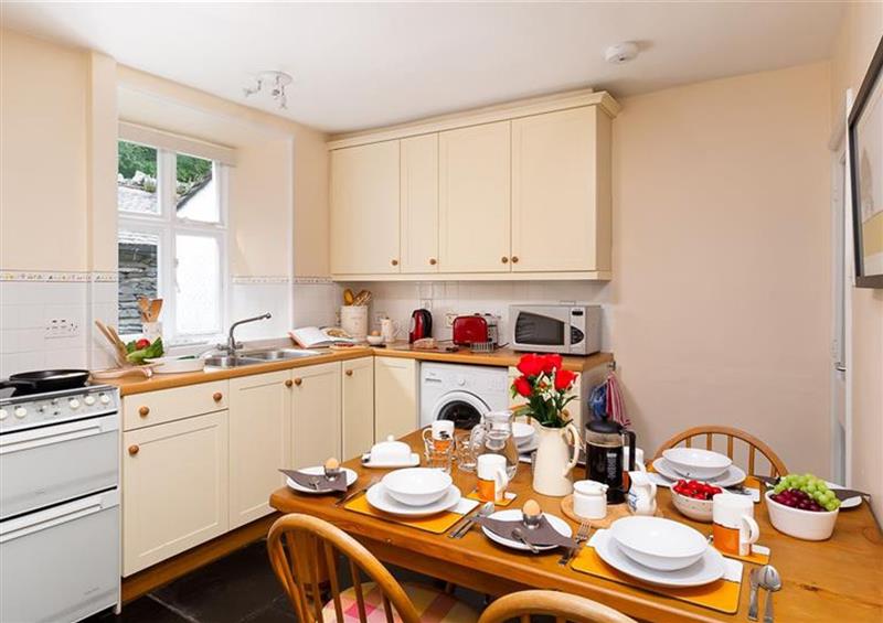 The kitchen at Dormouse Cottage, Coniston