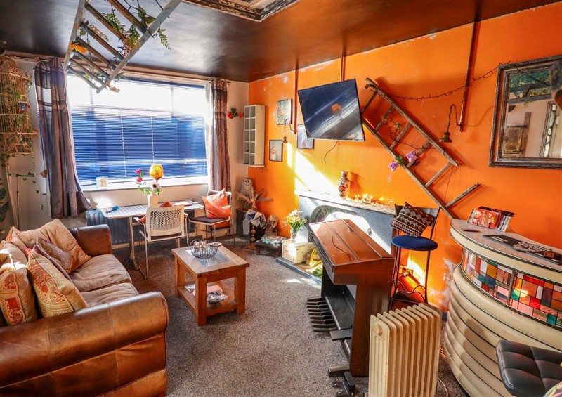 This is the living room at Dormy Cottage, Skegness