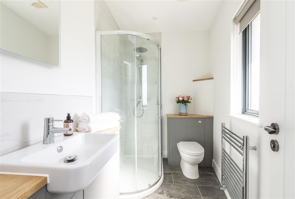 En-suite shower room for bedroom two (photo 2) at Dorset Eco Retreats, Ansty, Dorchester