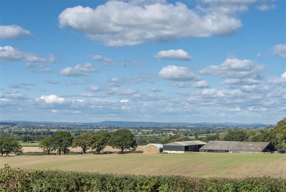 Stunning rural views towards Bulbarrow and The Blackmore Vale at Dorset Eco Retreats, Ansty, Dorchester