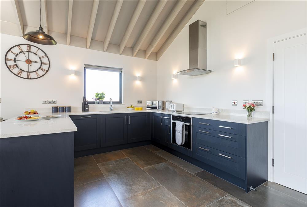 The well-equipped kitchen is ideal for food preparation especially for the whole family at Dorset Eco Retreats, Ansty, Dorchester