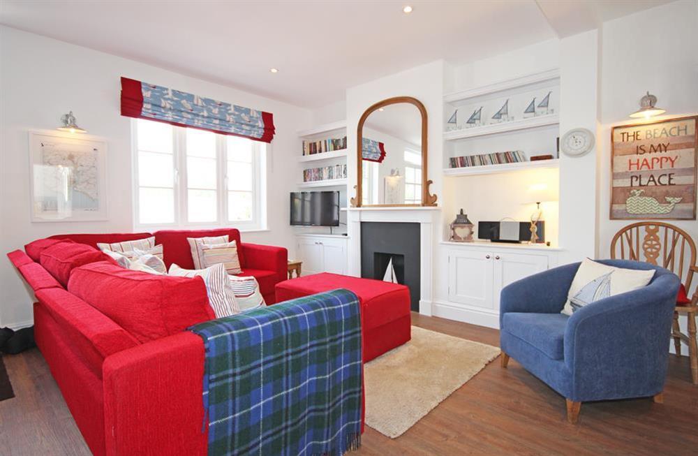 Cosy and comfortable open-plan living area (photo 2) at Dory Cottage in , Salcombe