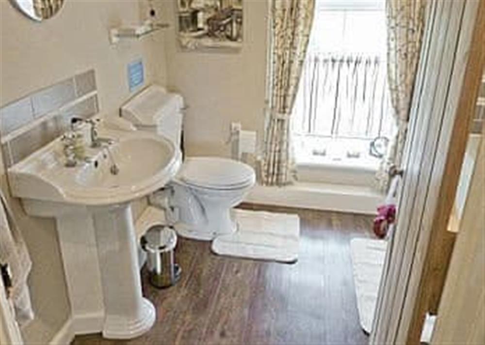 Bathroom at Dotty Cottage in Chathill, Northumberland