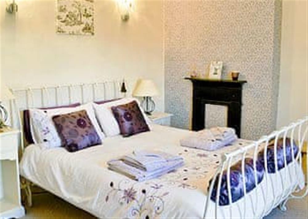 Double bedroom at Dotty Cottage in Chathill, Northumberland