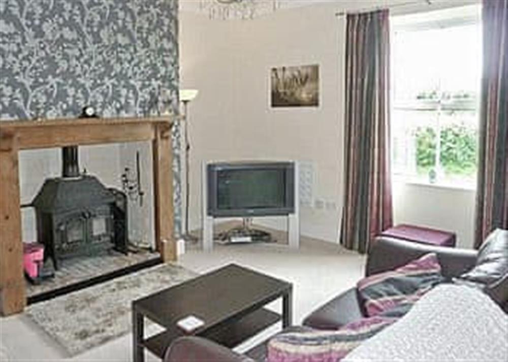 Living room at Dotty Cottage in Chathill, Northumberland
