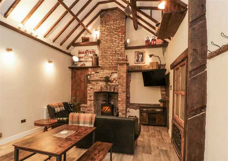 Relax in the living area at Dottys Den, Bridlington